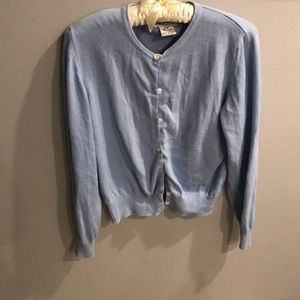 Lilly Pulitzer periwinkle blue cardigan